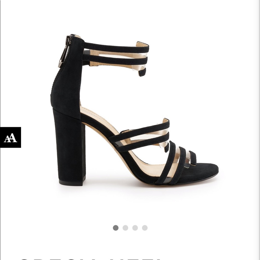 Sandal - BOTKIER Black w/ stacked heel